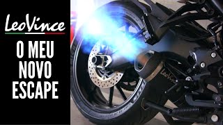 LEOVINCE EXHAUST TRACER 900GT [upl. by Christmas]