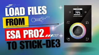 Load Files From ESA Pro 2 to STICKDE3  Quick Tutorial  Nicolaudie [upl. by Lennon]