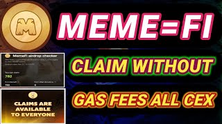 memefi claim without fees I memefi withdrawal in bitget I memefi airdrop claim free I memefi coin [upl. by Ahseik99]