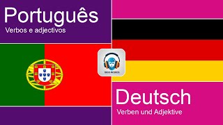 Português  Deutsch  1000 Words  Verbos e adjectivos  Verben und Adjektive  Listen amp Learn [upl. by Adikram964]