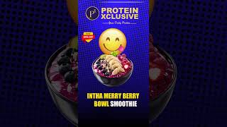 Merry Berry Smoothie Bowl  High Protein  Weight Loss Food  Easy to Make [upl. by Inattyrb876]