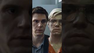 Evan Peters interrogating Jeffrey Dahmer evanpeters dahmernetflix shorts [upl. by Donadee]