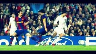 cristiano ronaldo owns xavi and shouts on ref HD [upl. by Doone]