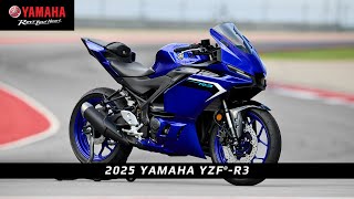 Light Nimble Fun The 2025 Yamaha YZFR3 [upl. by Hecht]