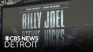 Billy Joel and Stevie Nicks to perform at Ford Field in March 2025 [upl. by Kama]