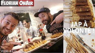 JAP A VOLONTE combien de BROCHETTES vaisje manger  VLOG 433 [upl. by Marquez]