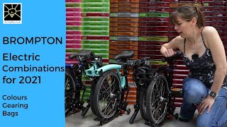 Brompton Electric 2021 Colours and Options [upl. by Enelyar]