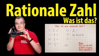 Rationale Zahl  Was ist das  Lehrerschmidt [upl. by Nnairak]