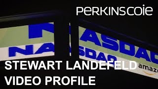 Stewart Landefeld  Corporate Law Attorney Profile  Perkins Coie [upl. by Avaria]