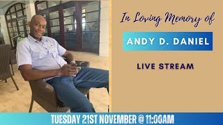 Celebrating the life of Andy D Daniel [upl. by Burck942]