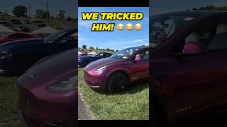 We Tricked this Mach E Owner  Tesla at Ford Nationals Prank [upl. by Algernon]