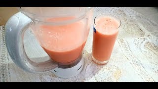 Watermelon Banana and Pineapple Smoothie [upl. by Aitnom]