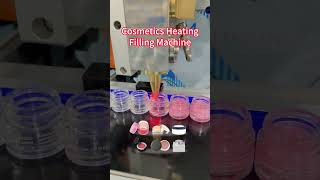 CosmeticCream heating filling machine fillingmachine cosmeticfillingmachine  Cream factory fyp [upl. by Hcardahs]