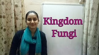 Kingdom Fungi  Biological classification part4  Class XI  Lecture 32 [upl. by Bible]