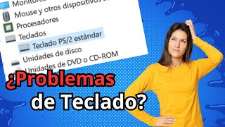 Cómo SOLUCIONAR PROBLEMAS de TECLADO en Windows Reinstalar Driver 🔄 [upl. by Anauqes599]