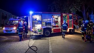 Zeitungszusteller entdeckt Brand in der Volksschule Haitzendorf [upl. by Rosene84]