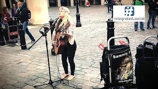 Jolene Song Cover Song by Street Performer Sammie Jay [upl. by Refeinnej]