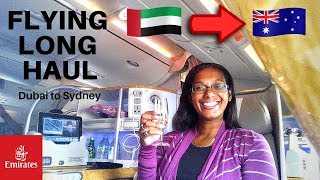 Dubai to Sydney in Business class  Emirates A380 [upl. by Anividul]