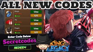 KING LEGACY ALL NEW CODES FOR OCOTOBER 2024 ROBLOX KING LEGACY WORKING CODES [upl. by Ecyor]