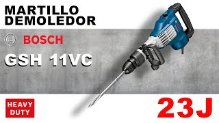 Martillo Demoledor Bosch 23J SDS Max GSH 11 VC [upl. by Leahicm]