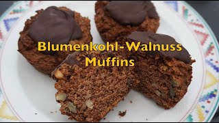 Blumenkohl Walnuss Muffins  spannende Kombination von Zutaten für ein phant Geschmackserlebnis [upl. by Germin]