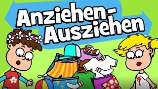 ♪ ♪ Kinderlied Kinder anziehen  Anziehen Ausziehen  Hurra Kinderlieder [upl. by Okubo]