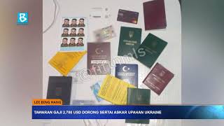 Lee Bing Hang masih hidup tawaran gaji 2700 USD dorong sertai askar upahan Ukraine [upl. by Lleuqar]