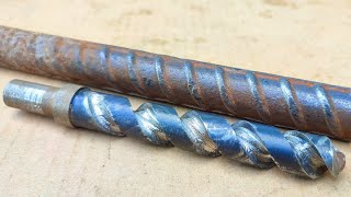 steel hardening technique which is not taught in school make sharp spiral drill bits [upl. by Mosera]