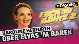 Karoline Herfurth Elyas MBarek verarscht mich  DASDING [upl. by Aerdno]