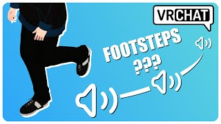 Footstep SFX for VRchat Free asset showcase amp setup [upl. by Hembree]