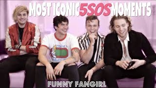 MOST ICONIC 5SOS MOMENTS [upl. by Atenek534]