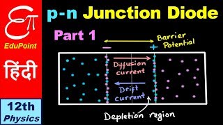 pn Junction Diode Part 1  Depletion Region  Barrier Potential  Semiconductor  08  in HINDI [upl. by Staley]