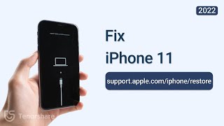 How to Fix supportapplecomiphonerestore on iPhone 11  2024 iOS 17 [upl. by Beauchamp]