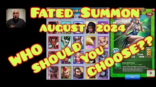 Empires amp Puzzles Fated Summon August 2024 Complete Guide amp Who Should You Choose 🤓🥸🧐🫣 [upl. by Kauffman]