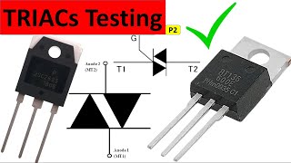 Learn how to test TRIAC with a multimeter how TRIAC works and what is TRIAC [upl. by Toland]