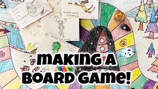 Making a Board Game with the kids [upl. by Bessy]