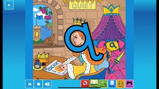 Letterland Alphabet Phonics Sounds Songs Shapes and Writing  Letter Q  Quarrelsome Queen [upl. by Som]