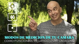 MODOS DE MEDICION DE TU CAMARA  COMO FUNCIONAN Y CUANDO USAR CADA UNO  SACA PROVECHO DE TU EQUIPO [upl. by Atinoj669]