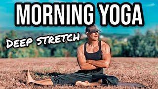 10 Min Morning Yoga Deep Stretch 5 Life Changing Stretches Full Body Yoga [upl. by Oscar]