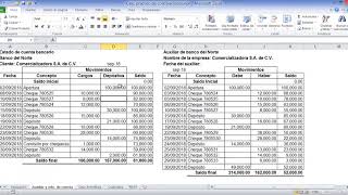 Cómo realizar conciliaciones bancarias en Excel [upl. by Beitnes]