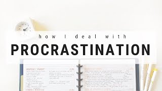 How I deal with procrastination  Tips to stop procrastinating  studytee [upl. by Jeffie976]