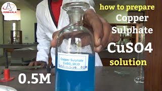 how to prepare cuso4 copper sulphate solution lab reagent [upl. by Villiers855]