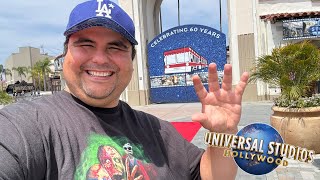 HHN Updates Hollywood Drift Construction amp New Merch  Universal Studios Hollywood [upl. by Maggio880]