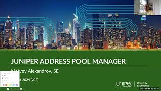 Juniper Address Pool Manager [upl. by Arakat]