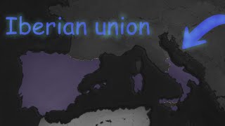 Stworzyłem Iberian union z Hiszpani  Age of History 2 [upl. by Rector]