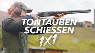 Tontauben schießen 1x1  JagdTraining  Hansebelt [upl. by Neeleuqcaj]