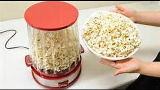 Lets Popcorn！ 一芸調理家電 ポップコーンメーカーで、手作りポップコーンに挑戦o！ Cuisinart CPM950 Popcorn Maker [upl. by Baudin]