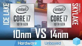 Intel Core i71065G7 Benchmarked Is 10nm Ice Lake Actually Better Than 14nm [upl. by Azile]