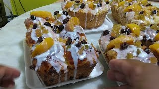 RECEITA DE ROSCA NATALINA COM FRUTAS CRISTALIZADAS E GOTAS DE CHOCOLATE [upl. by Enreval]