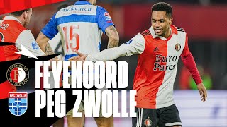 Naar de achtste finales  Highlights Feyenoord  PEC Zwolle  KNVB Beker 20222023 [upl. by Cheshire742]